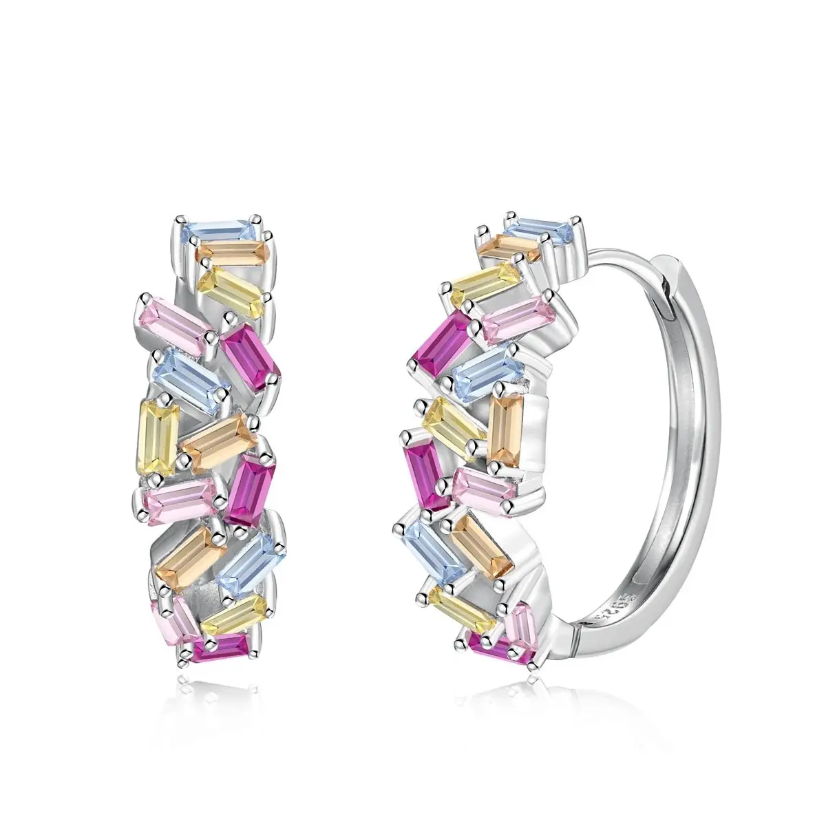 Irregular Geometric Women Stud Earrings