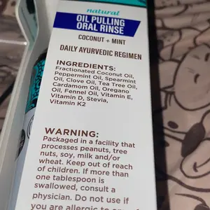 Product Review of GuruNanda Cocomint Pulling Oil with 7 Essential Oils & Vitamins D, E & K2 - 8 oz from a**y