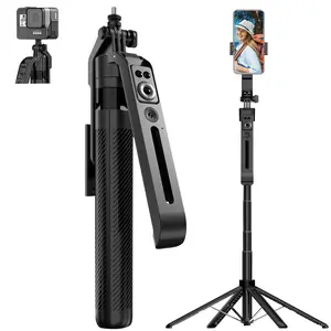 Auto Face Tracking Tripod, 360° Rotation Auto Tracking Camera & Phone Holder with Remote, Smart Shooting Camera Stand for Video Vlog Live Stream, Selfie Stand, Men Gifts, Selfie Stick, Electronics Accessories Stabilizer Photography adjustable color