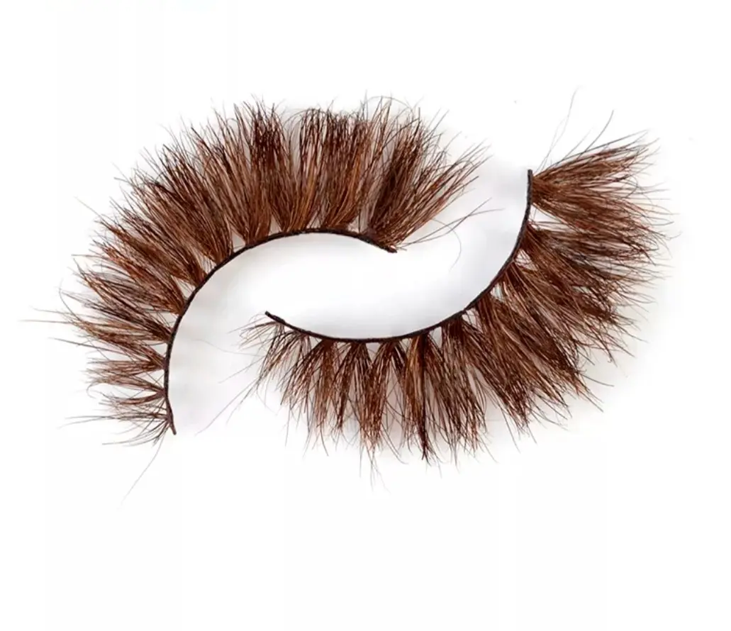 Coiffure Extensions 100% Real Mink Brown Eyelashes Style Brownie