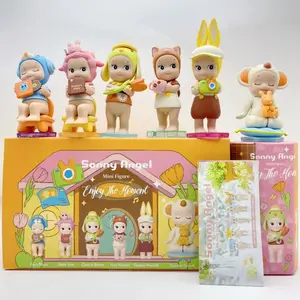 Blind Box enjoy the moment sonny angel Series Blind Box Mini Figure – Cute Sakura Collectible Doll, Blind Box Cute Decorative Mini Figure for Phone & Laptop