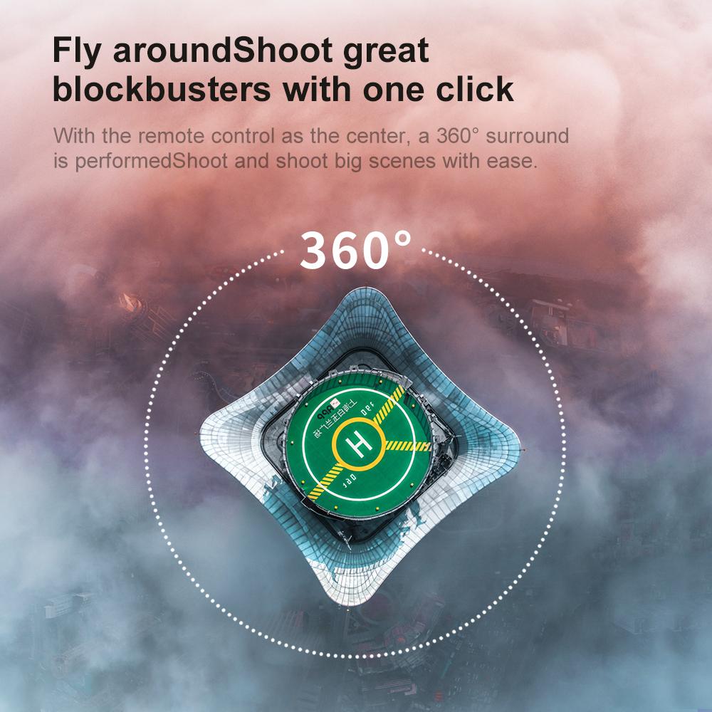 GPS Drone for Adults with 4K Dual Camera, FPV RC Quadcopter, Auto Return, GPS Follow Me, Circle Fly, 4.5" LCD Tablet Screen, Brushless Motor, Lightweight Foldable Drone for Beginners, 2 Batteries + Carrying Case Bundle Obstacle Avoidance optical flow