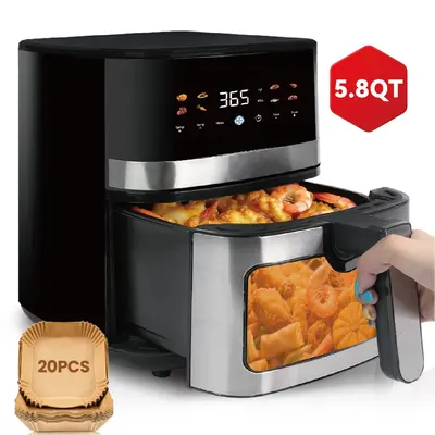 32 Quart Crownful Air Fryer Oven Crispi Air Fryer Large Air Fryer