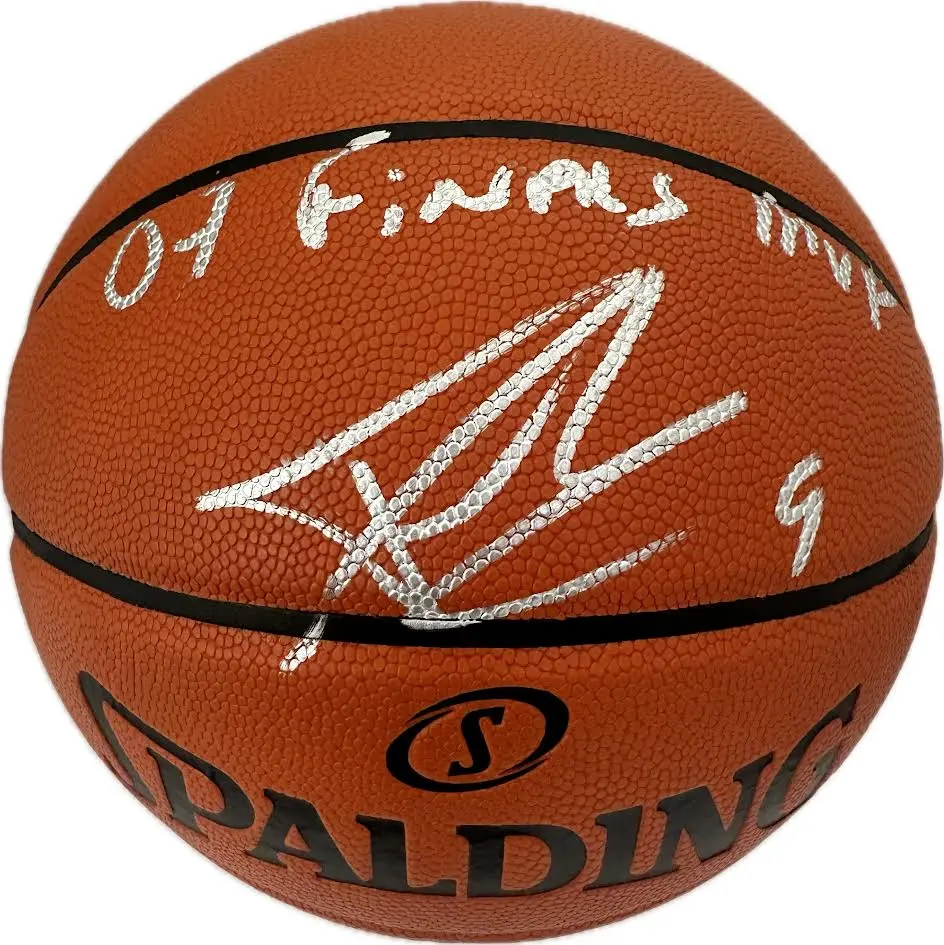 Tony Parker Autographed Hand Signed Basketball With Inscription - Fanatics COA