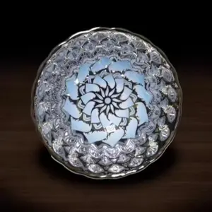 Traditional Handcrafted Silver Lotus Cup, Batch No. 5