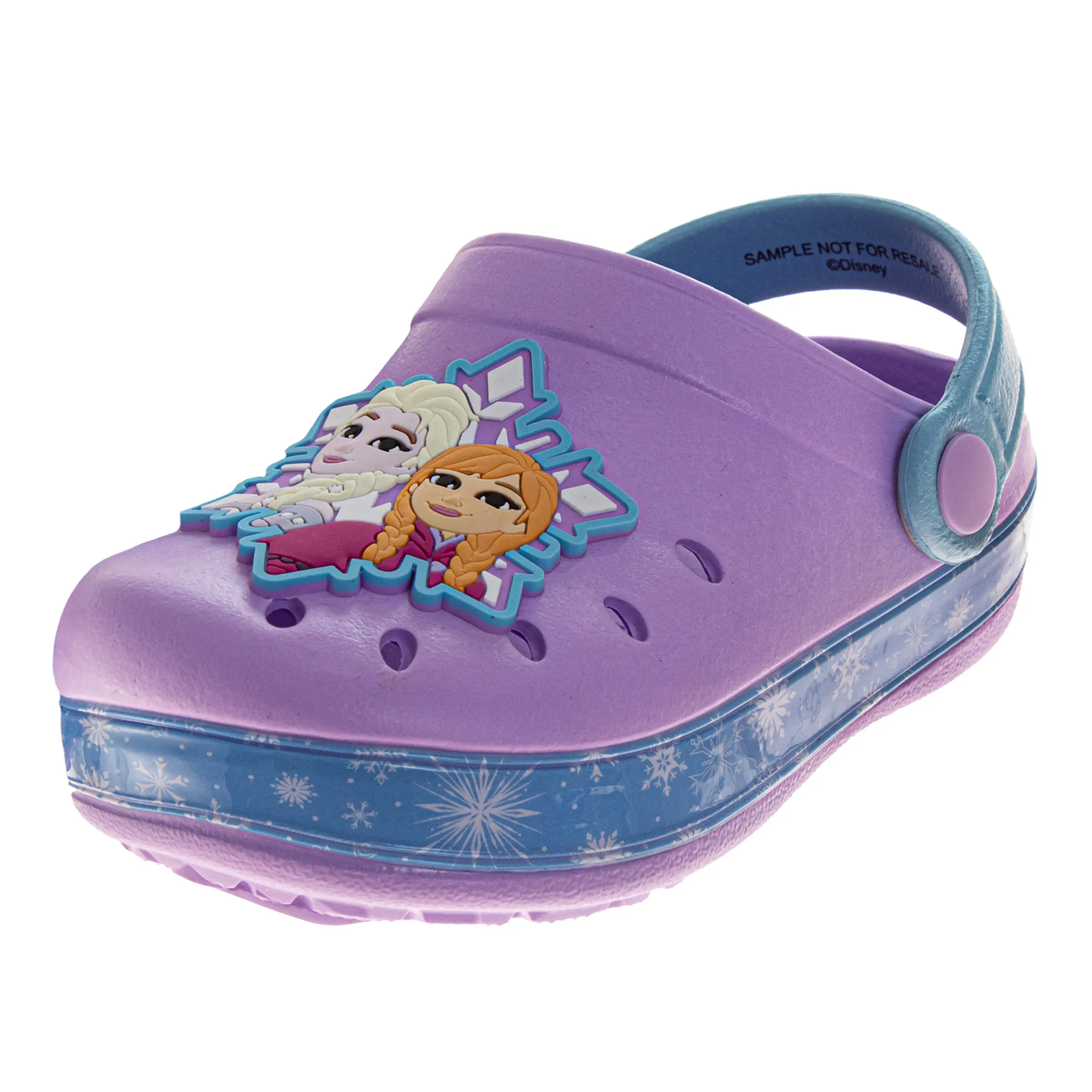 Frozen Girls Elsa & Anna Slip-On Clogs with Back Strap (Toddler) Frozen Girls Elsa & Anna Slip-On Clogs with Back Strap (Toddler)
