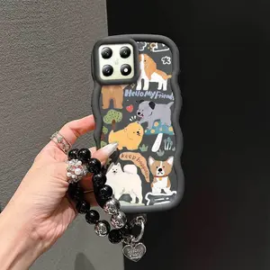 1 Piece Suitable For Xiaomi Poco C75/C65/X5 Pro/14T Pro/14T/C61/M3/X7/X5/X6/M6 4G/5G/M6 Pro 4G/5G/C3/M2 Pro Puppy Party Flexible Phone Case Cover Suitable For Xiaomi 14T With Reinforced And Lanyard Features Suitable For Home