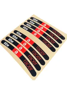 8Pcs Aprilia RS 660 Rim Stickers – "Be A Racer" Wheel Decal Set