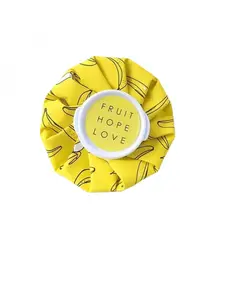 Outdoor Portable Foldable Cold Compress Ice Pack, Cute Cartoon Refillable Cold Compress Bag for Sprain, Physiotherapy and Cooling, Fabric Ice Bag