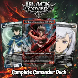 Arcane Clover Dominion MTG Proxy EDH Deck – Full 100 Cards + Tokens