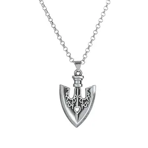 Arrow Metal Pendant Chain Choker Necklaces Charm Gifts Jewelry Anime Fashing Cosplay Necklace Kujo Jotaro