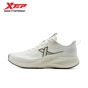 Xtep LightWing 3 Men's Running Shoes with TPU Technology White & Orange Design for Enhanced Performance