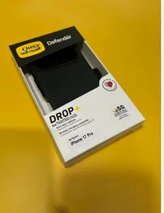 New Otterbox Defender Case for iPhone 17 Pro Case with holster clip Black