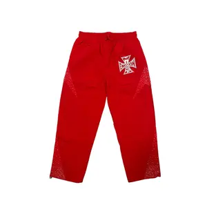 Red ‘Classic’ Nylon Pants