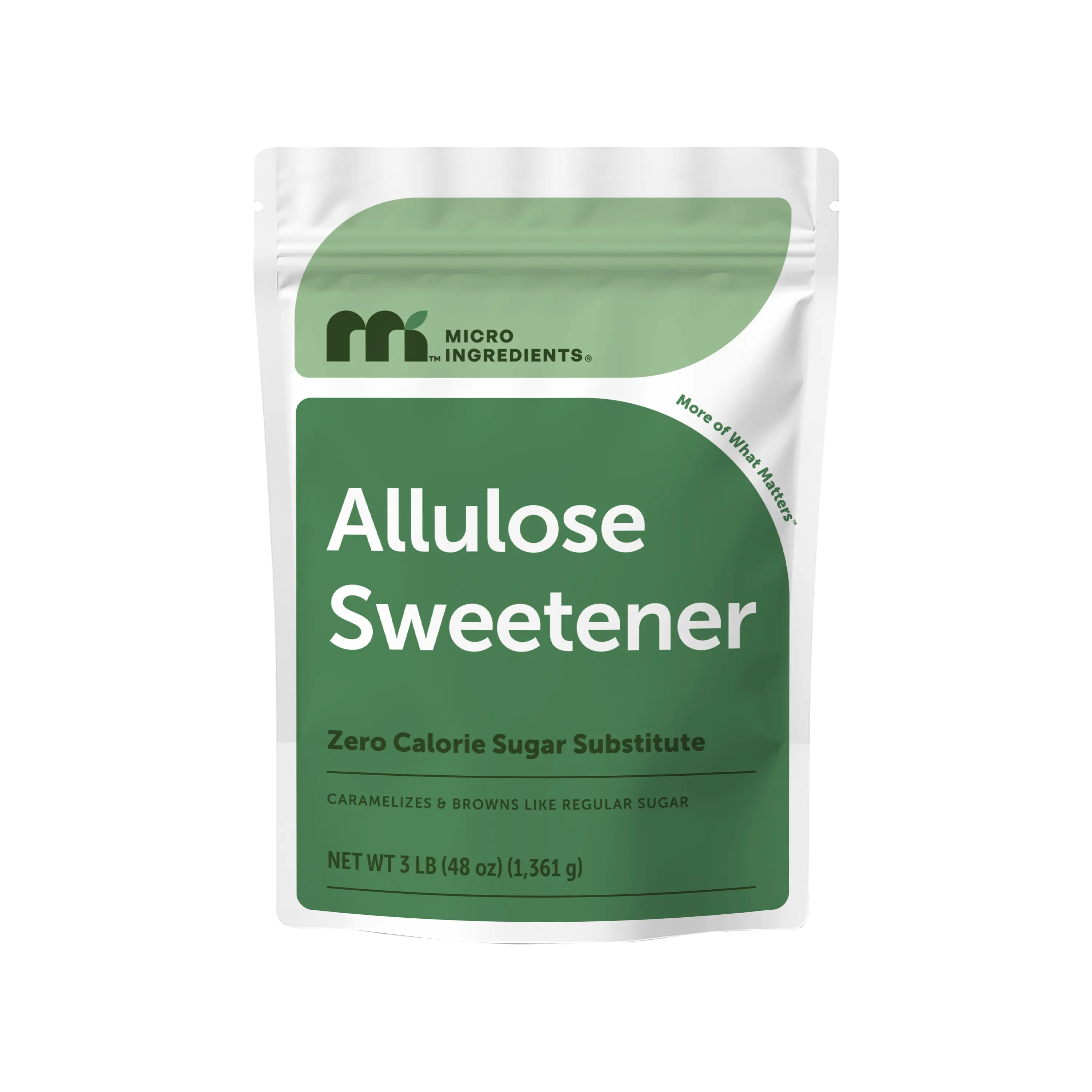 Micro Ingredients Allulose Sweetener Granules, 3 Pounds Flavor Sugar Micro Ingredients Allulose Sweetener Granules, 3 Pounds Flavor Sugar