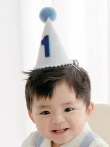 Baby Birthday Hat for Boys & Girls, One-Year-Old Party Decoration, Photography Prop, Pet Costume Accessory, Unisex Baby Photo Shoot Item