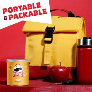 Kellanova Pringles Cheddar Cheese Crisps 1.41 oz Pack of 3 Portable Packable Snacks for Anytime Snacking