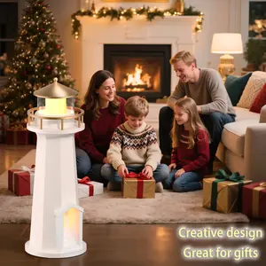 POGOLAB 5 in 1 Wireless Speaker Amp Portable Moon Lighthouse Lamp Light Table Lamp Galaxy Projector Rechargeable LED Aesthetic Table Lamp for Kids, Children