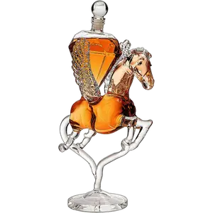 Pegasus Diamond Crystal Decanter - 12"