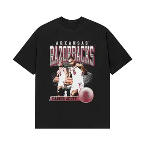Darrius Acuff Jr Shirt, Arkansas Basketball Graphic Tee for College Hoops Fans, Men's Tops Darrius Acuff Jr Shirt, Arkansas Basketball Graphic Tee for College Hoops Fans, Men's Tops
