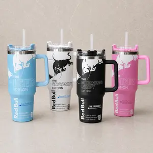 Colorful Drink Tumbler Collection, Bold Drink Inspired Bottles, Fun Travel Cup for Energy Drink Lovers