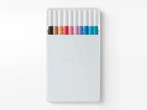 Emott Ever Fine Color Liners Set of 10 #2 Natural