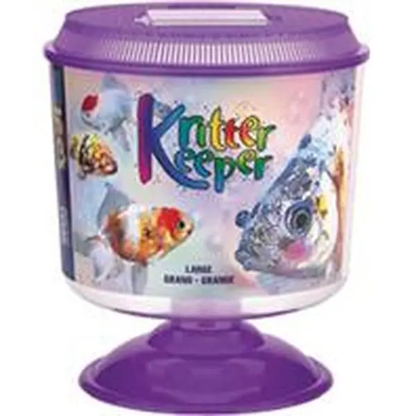 LEE S AQUARIUM & PET-19995 Kritter Keeper Aquarium Clear
