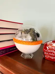 Fourth Wing Diorama | Hand-made art | Gift for Book lovers | Tiktok | Terrarium Handmade Housewarming