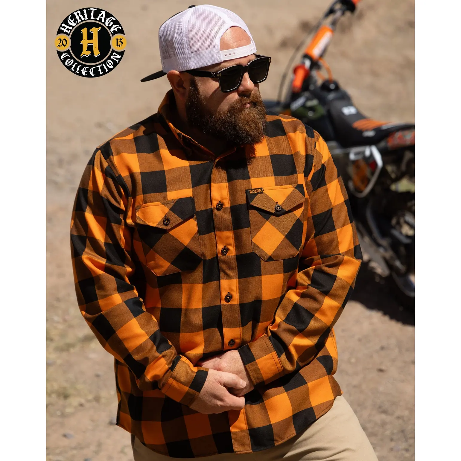 Flat Track Heritage Flannel Flat Track Heritage Flannel