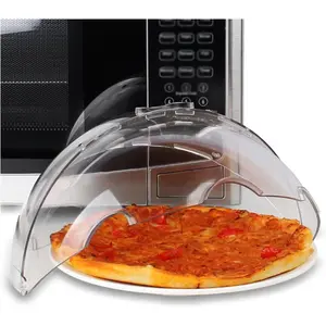 Flippable Microwave Splatter Cover,Microwave Cover for , Dish, Higher Microwave Plate Cover for Heating, Stay-Inside Splatter Guard for Microwave Oven, Innovative Lid-10.5 IN