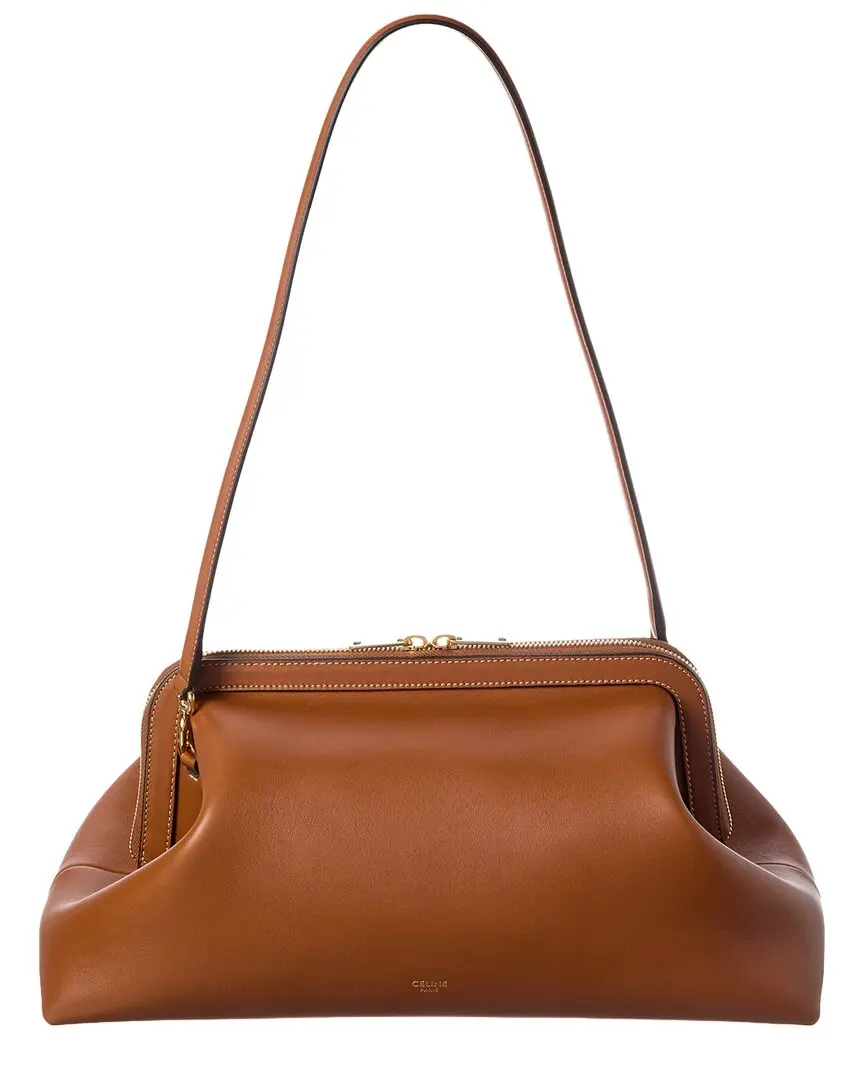 CELINE Leather Clutch