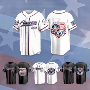 USA 250th Baseball Jersey, 250th Anniversary Baseball Jersey, America Patriotic Shirt, 1776-2026 Celebration Outfit, Family Matching#TikTokMadeMeBuyIt#USA250#PatrioticEagle#1776To2026#Independence Day#AmericanPride#250th Anniversary#PatrioticTee