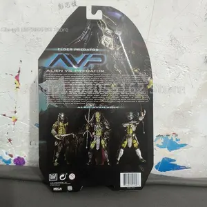 Alien Figure AVP Alien Predator Elder Predator Action Figure Anime Collection Movie Toys Doll Christmas New Years Gift