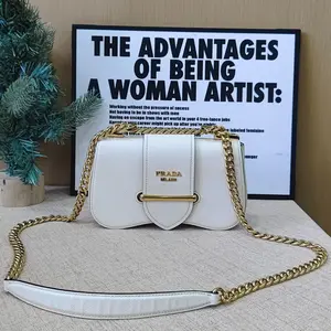 Pre-owned PRADA White Hip Bag – Date Code 25 – Size 22cm x 13cm x 5.5cm