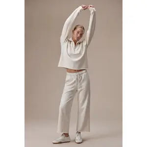 Luxe Raw Edge Sweatpant