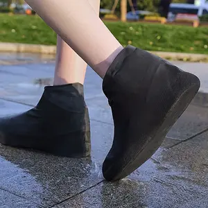 Reusable Waterproof Shoe Covers, Elastic Rainproof Shoe Protectors, Ideal for Outdoor Use, Unisex, Non-Disposable