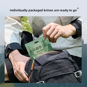 Mulinsen series raincoat adult thickened one-piece poncho full body rainstorm travel hiking raincoat