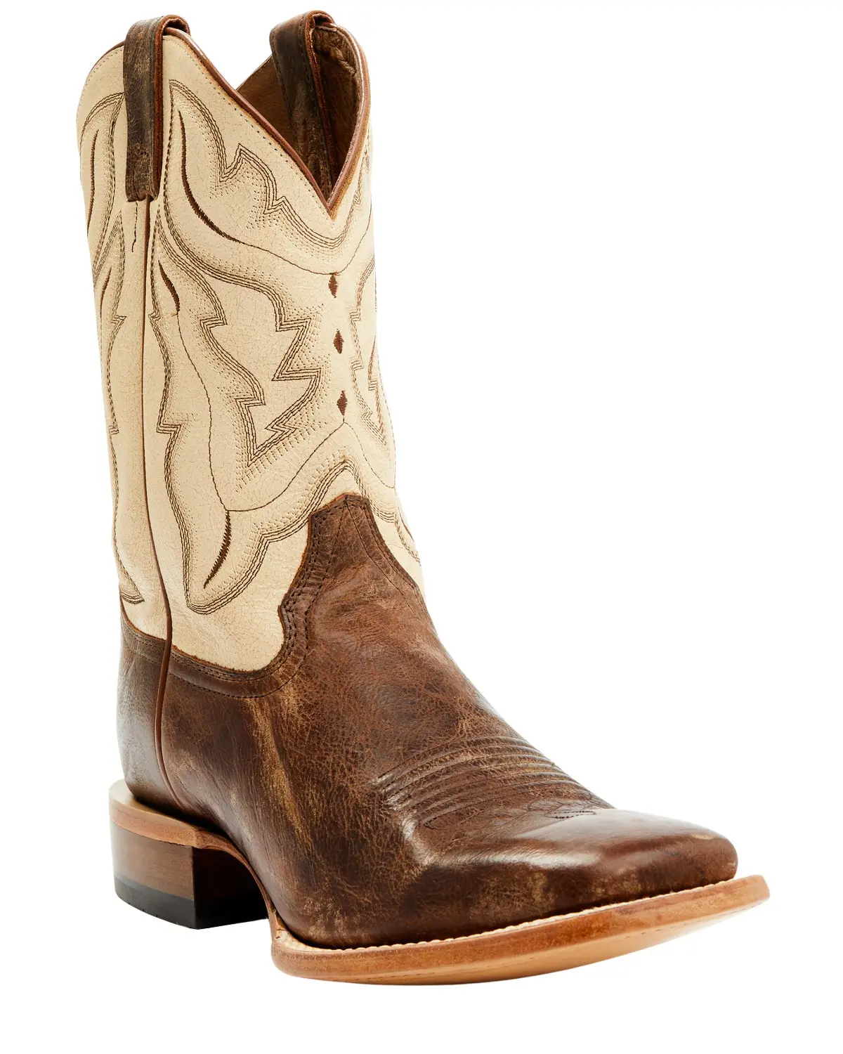 Cody James Men's Men'S Bone Western Boot Broad Square Toe - Bcjfa23l2