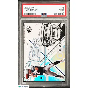 2002 SPx Tom Brady #6 PSA 9 MINT New England Patriots HOF GOAT TB12