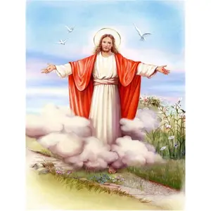 212 MAIN Decorative Polyester Weatherproof Raw Religious Easter Theme House-Size Flag for Boating, Outdoor Sports & Outdoor Display Use