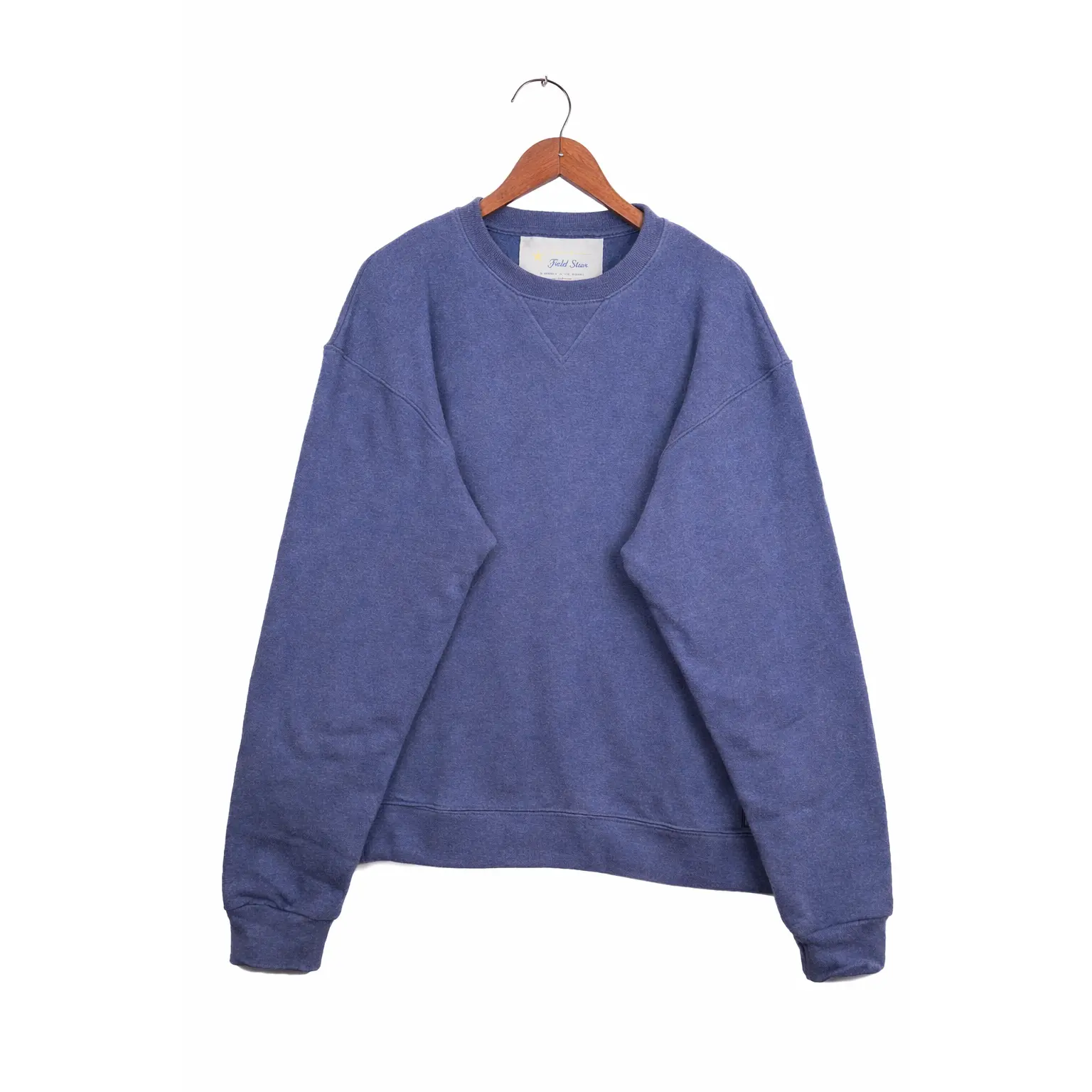 The Cragsmoor Upcycled Cotton Lightweight Terry Sweater - Quarry