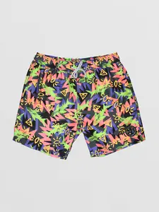 Shark Tank Pool Shorts in Black