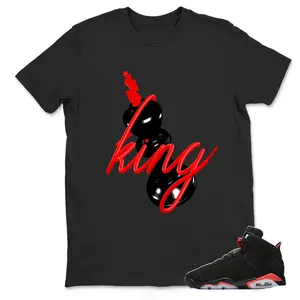 3D King - 6 Reverse Infrared Matching Tee, Shirt To Match sneaker