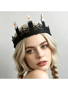 New holiday headpiece for evening parties, fashion shows, runway walks, photo props, Halloween masquerade accessories