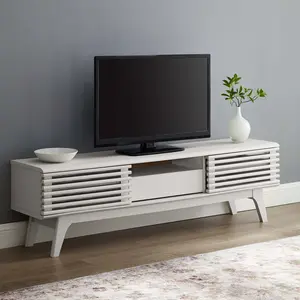 Modway Render 59” TV Stand in White