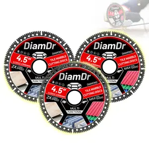 metal cutting blade for angle grinder stainless steel iron pipe angle iron alloy cast iron cutting disc brazed diamond emery grinding wheel fast cutting sharp durable wear resistant smooth stable cutting multi metal use high efficiency tool