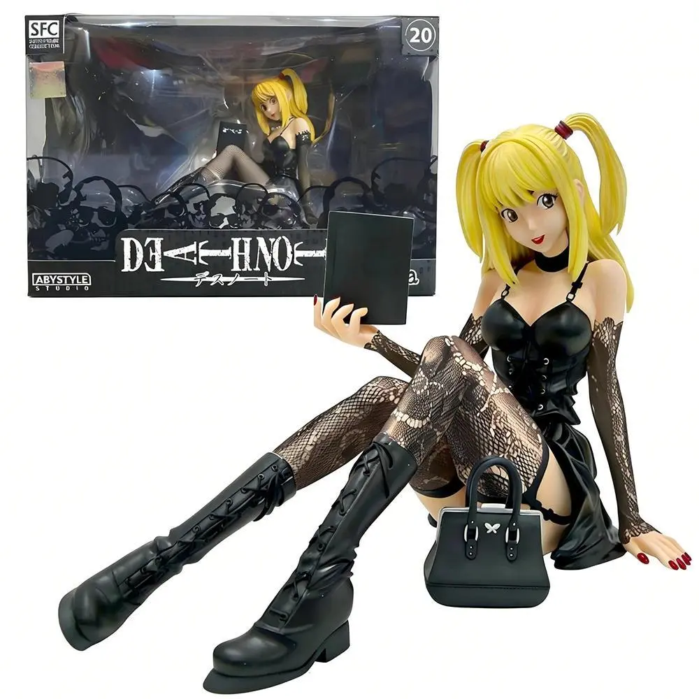 10CM Death Note Anime Amane Misa Figure Noodle Stopper Figure Model Action Figures Toys Gifts Collection Decoration Ornaments