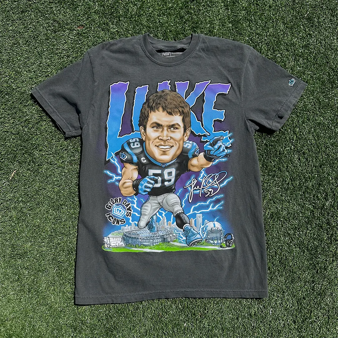 Luke Kuechly x Glory Days Apparel Icons T-Shirt