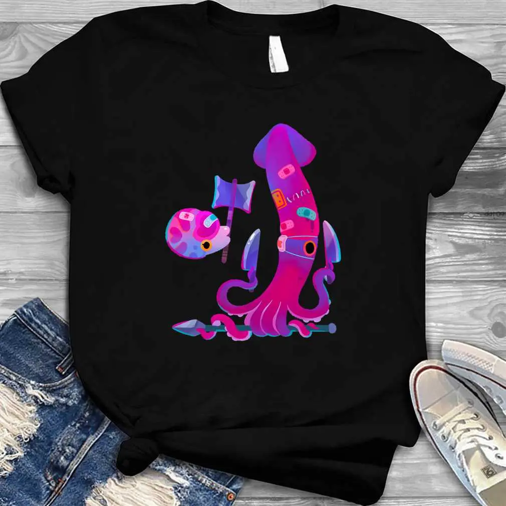Stabby Whalesharksquid T-Shirt