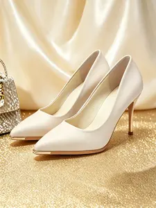 Sexy Pointed Toe High Heels for Women, Slim Fit Spring Fall New Arrival, Elegant Comfortable Professional Shoes, Non-Tiring Design